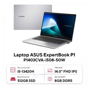 Laptop Asus ExpertBook P1403CVA-i508-50W (i5 13420H/ 8GB/ 512GB SSD/ 14 inch FHD/ Win11/ Grey)
