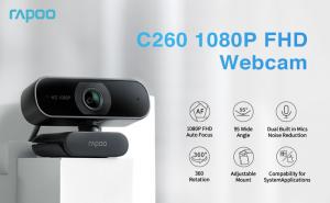 Webcam Rapoo C260 FHD 1080p