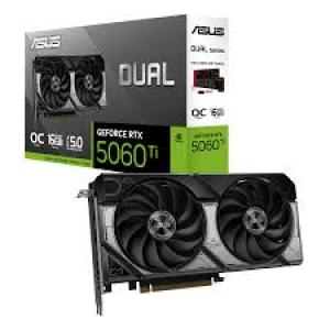 VGA ASUS Dual RTX 5060 Ti 16GB GDDR7 OC (DUAL-RTX5060TI-O16G)