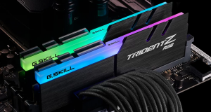 RAM Desktop G.SKILL Trident Z RGB 64GB DDR4 3600MHz (F4-3600C18D-64GTZR)
