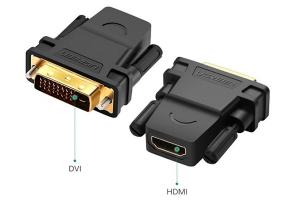 Đầu chuyển DVI  sang HDMI Ugreen 20124