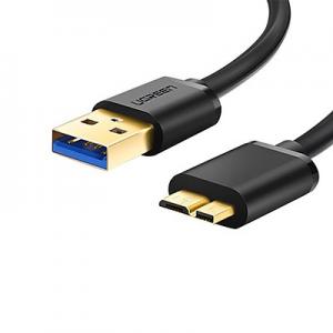 Dây Micro USB 3.0 mạ vàng dài 1m  US130  đen Ugreen 10841